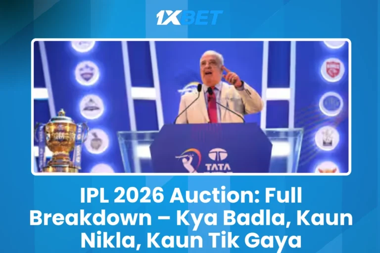 IPL 2026 Auction: Full Breakdown