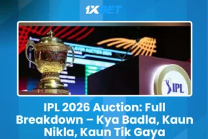 IPL 2026 Auction