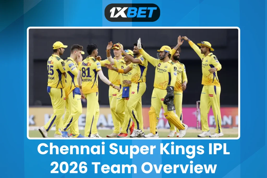 CSK IPL 2026 Team Overview
