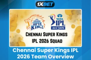 Chennai Super Kings IPL 2026 Team