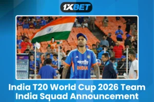 India T20 World Cup 2026 Team India Squad