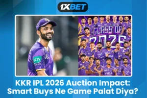 KKR IPL 2026 Auction Impact