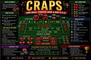 Craps Game Rules Strategy Guide How to Play Casino Craps