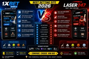 1xBetWorld vs Laser247 2026: Complete Comparison