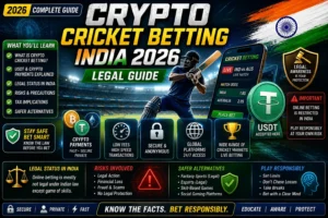 Crypto Cricket Betting India 2026: Legal Guide